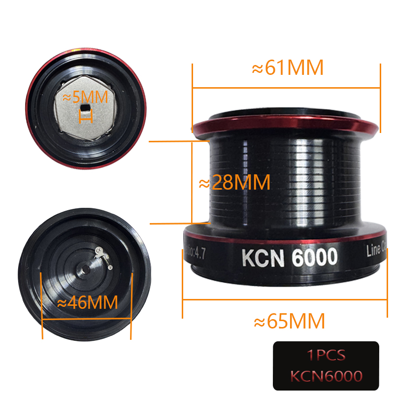 KCN6000 KCN8000 KCN10000 Spare - огляд і ціна Reel Spare Spool