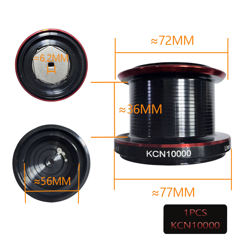 KCN6000 KCN8000 KCN10000 Spare - огляд і ціна Reel Spare Spool
