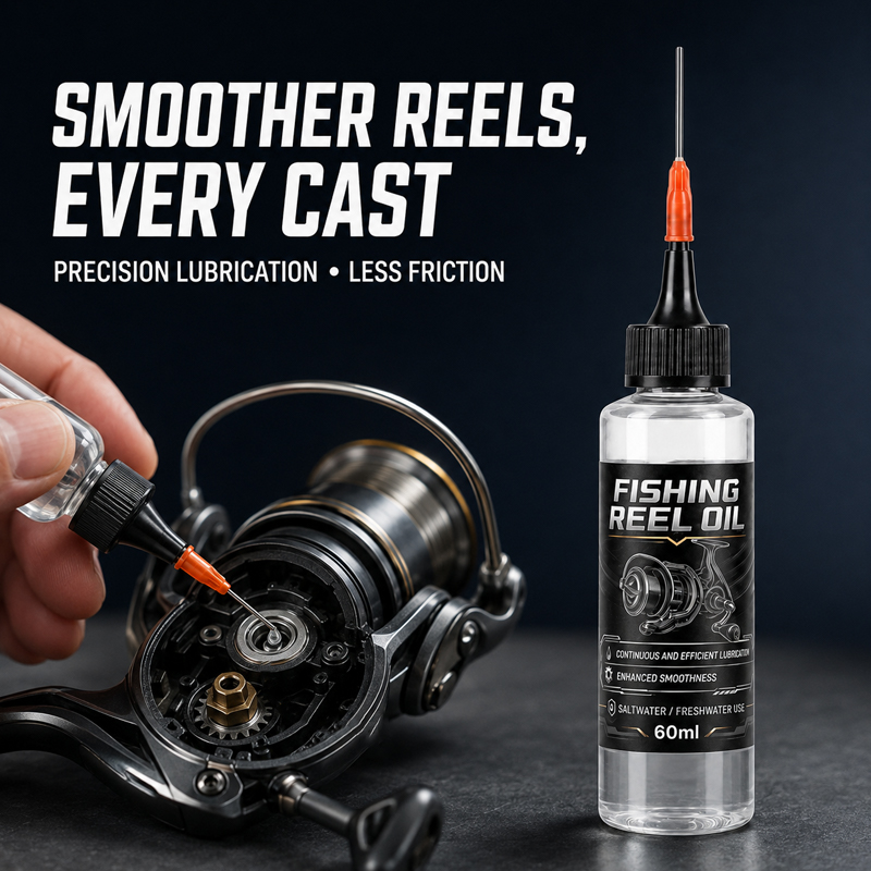 Fishing Reel Oil Lubricant Liq - огляд і ціна Fly Reel