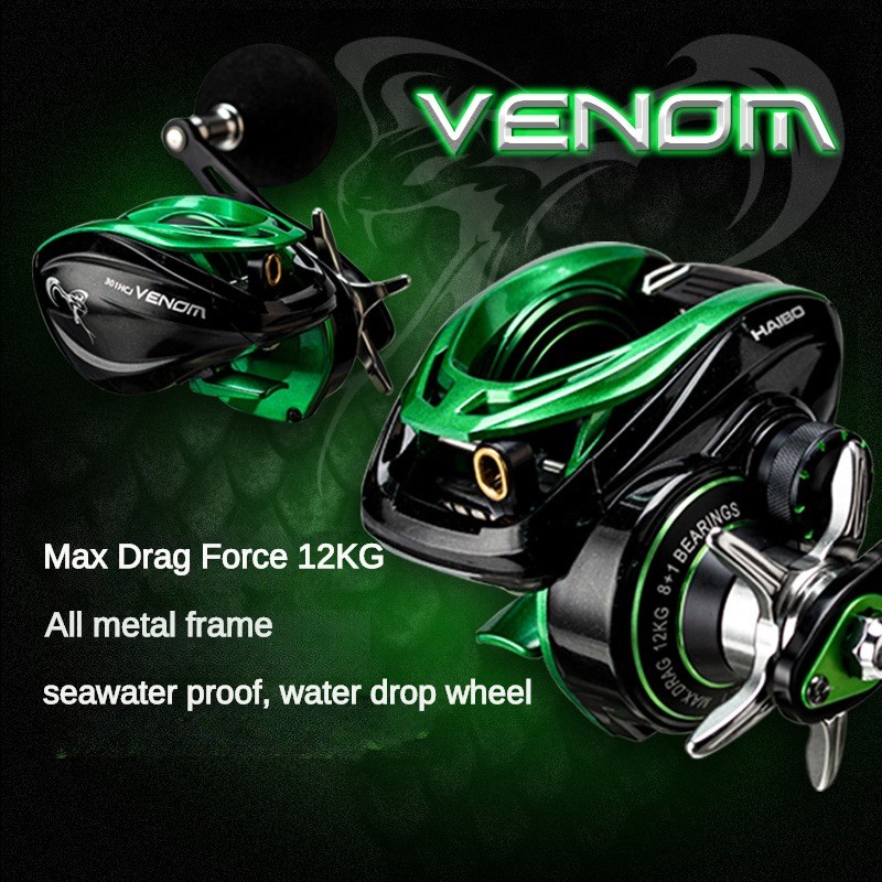 HAIBO VENOM Anti-saltwater Fis - огляд і ціна Kastking Reel Zephyr