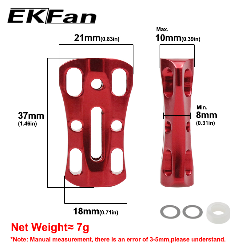 EKFan 1pc Aluminum Alloy Hollo - огляд і ціна Spincast Reel