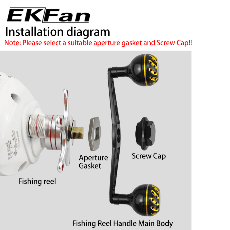 EKfan 130MM Baitcasting Fishin - огляд і ціна Spincast Reel