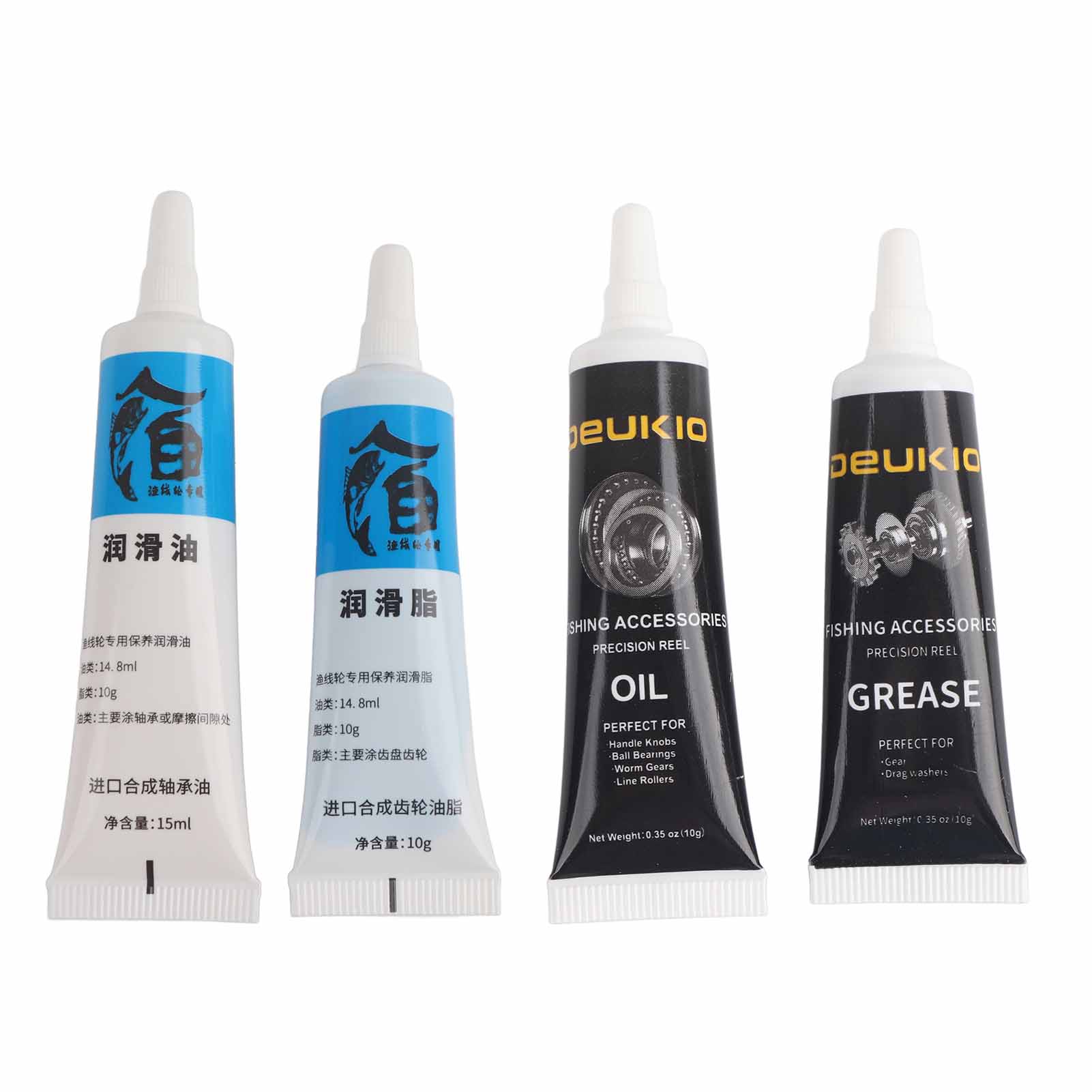 New 2Pcs Fishing Reel Oil and  - огляд і ціна Reel Grease