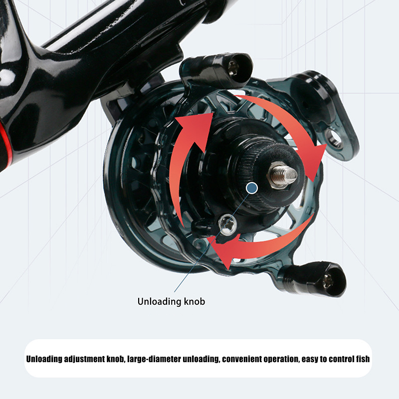 New 1pcs 1:1 Portable High Qua - огляд і ціна Ice Fishing Reel