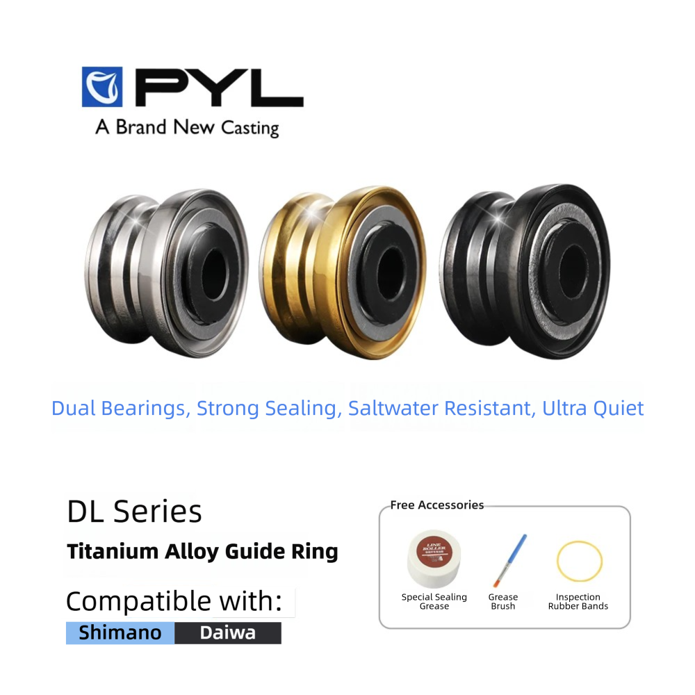PYL Titanium Alloy Double Bear - огляд і ціна Reel Spare Spool